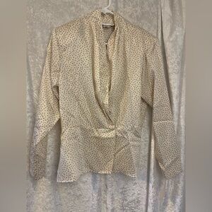 Vintage Blouse w/shoulder pads